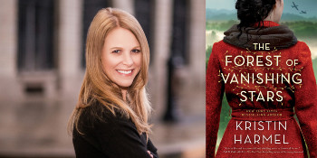 Kristin Harmel and her book The Forest of Vanishing Stars