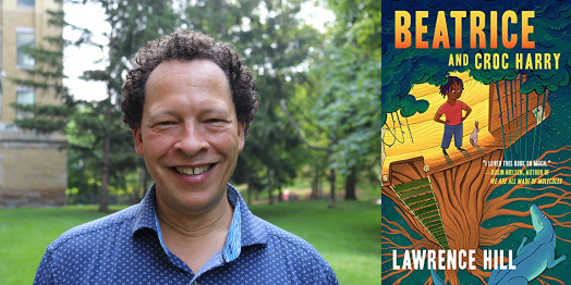 Lawrence Hill and his book Beatrice and Croc Harry