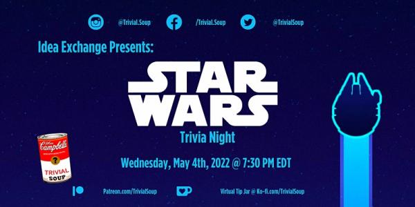 Image for event: Star Wars Virtual Trivia Night